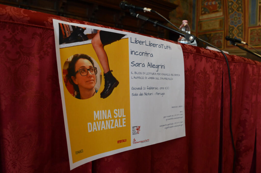 Incontro Sara Allegrini alla sala dei Notari