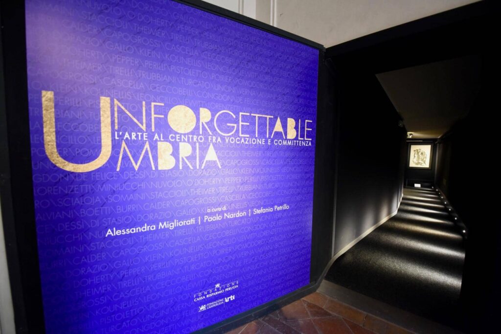 Ingresso mostra "Unforgettable Umbria"