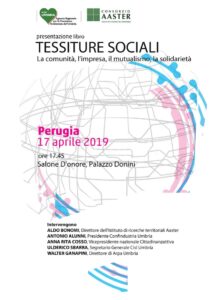 “Tessiture sociali. La comunità, l’impresa, il mutualismo, la solidarietà”