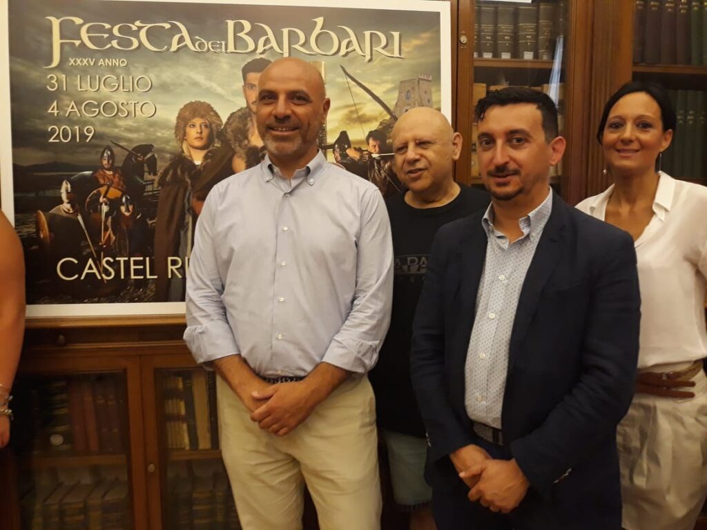 La presentazione della Festa dei Barbari a Castel Rigone