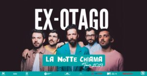 locandina del tour la notte chiama degli ex - otago