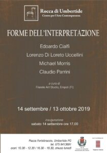 Umberide, dal 14 settembre al 13 ottobre "Forme dell'interpretazione"