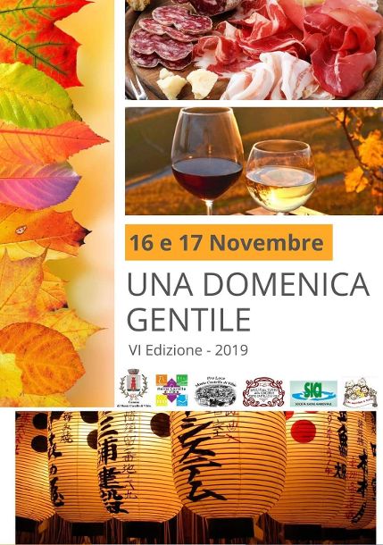 locandina una domenica gentile a monte castello di vibio 2019