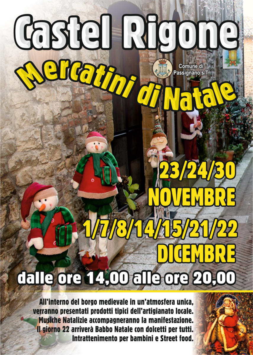 Mercatini di Natale a Castel Rigone