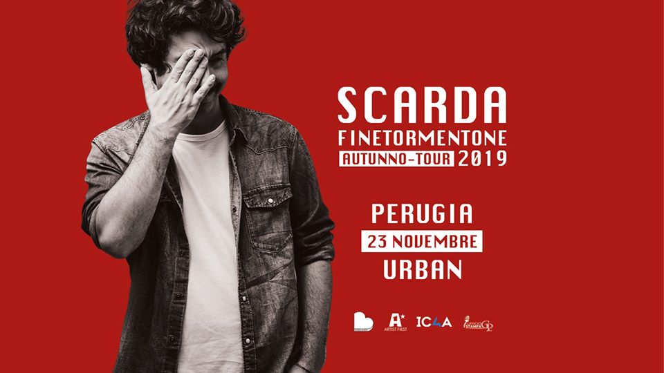 locandina concerto Scarda all'Urban Club