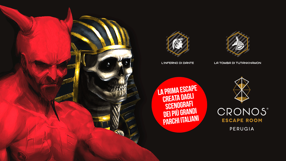 locandina Escape Room Cronos Perugia