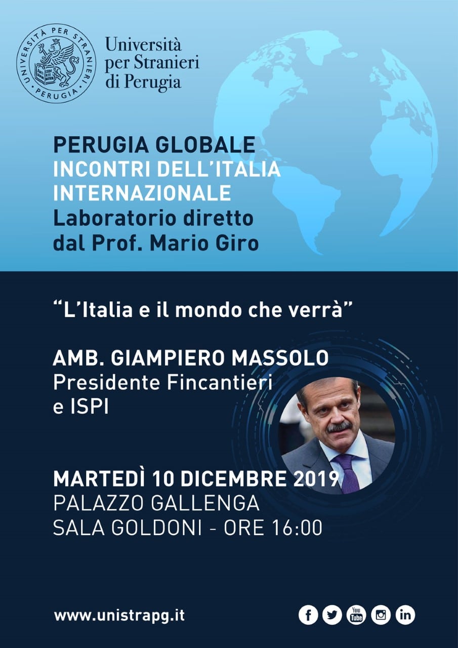 locandina evento L’Italia e il mondo che verrà