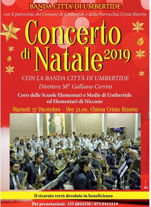 Umbertide, oltre 100 ragazzi per il concerto di Natale