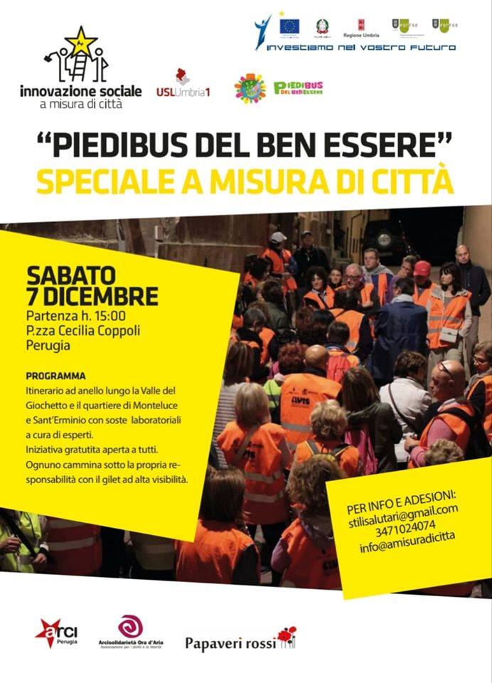 locandina evento "Cammina a misura di città a Monteluce