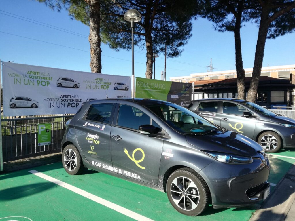 Nuovo servizio di car sharing al centro commerciale Collestrada