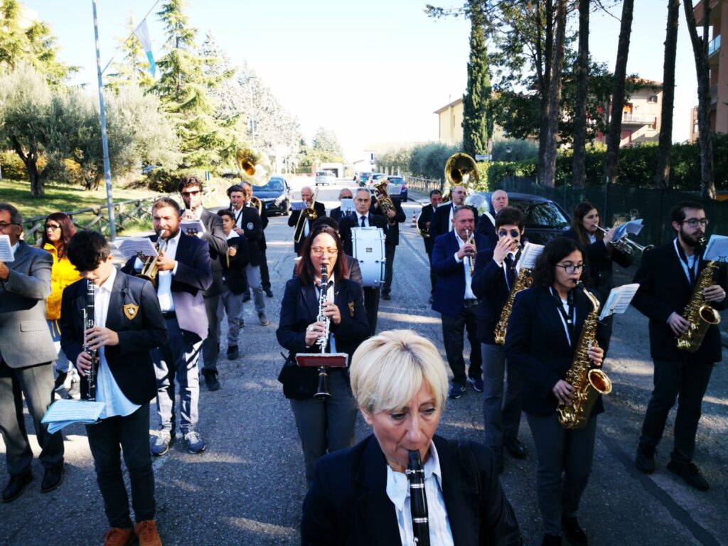 Perugia, la banda musicale "Amici dell'Arte" di San Sisto compie 40 anni