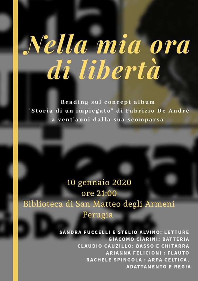 locandina evento Nella mia ora di libertà