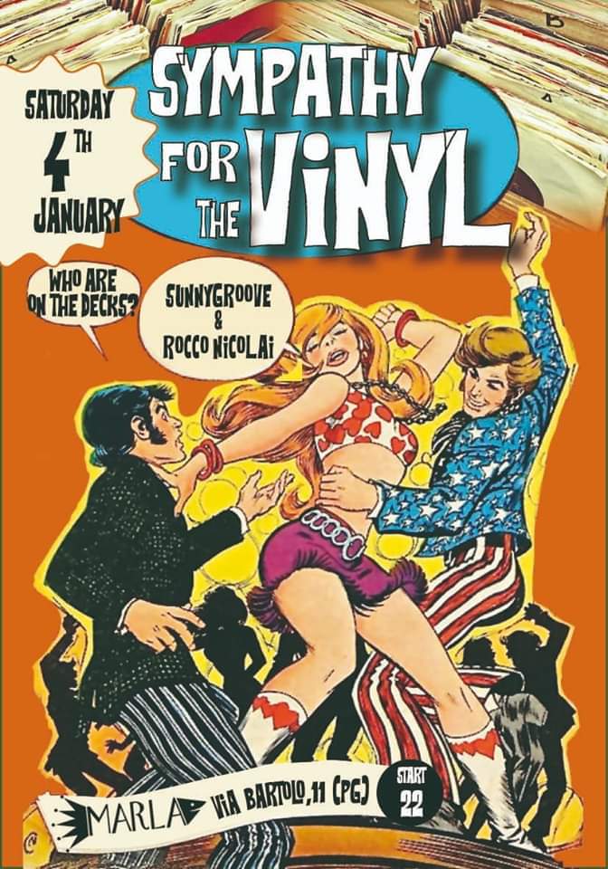 locandina Sympathy For The Vinyl al Marla