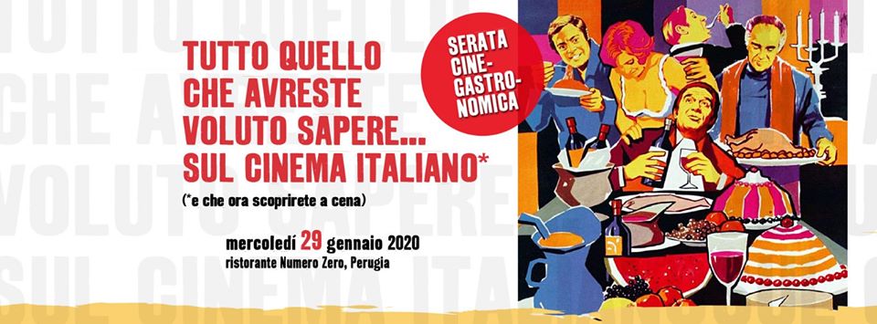 locandina Tutto quello che avreste voluto sapere: CineCENA a Numero Zero