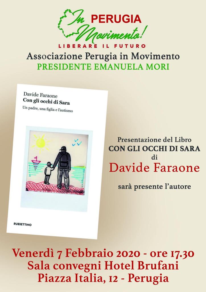 Davide Faraone presentazione libro con gli occhi di Sara