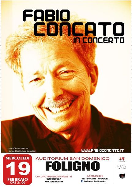 Open tour Fabio Concato a Foligno