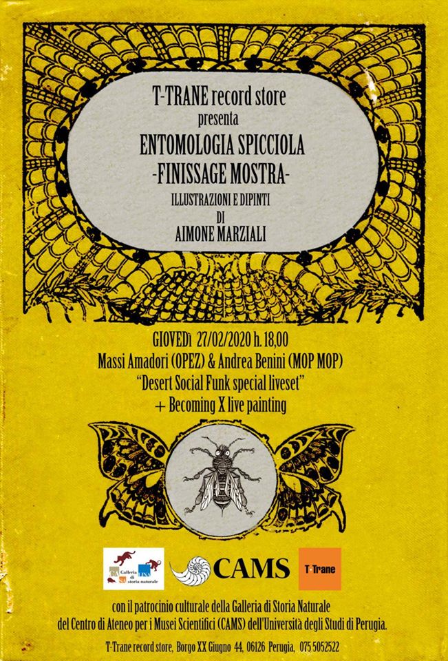 Finissage di Entomologia Spicciola