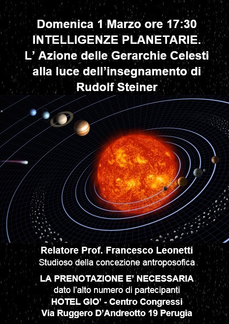 L’Azione delle Gerarchie Celesti alla luce dell’insegnamento di Rudolf Steiner