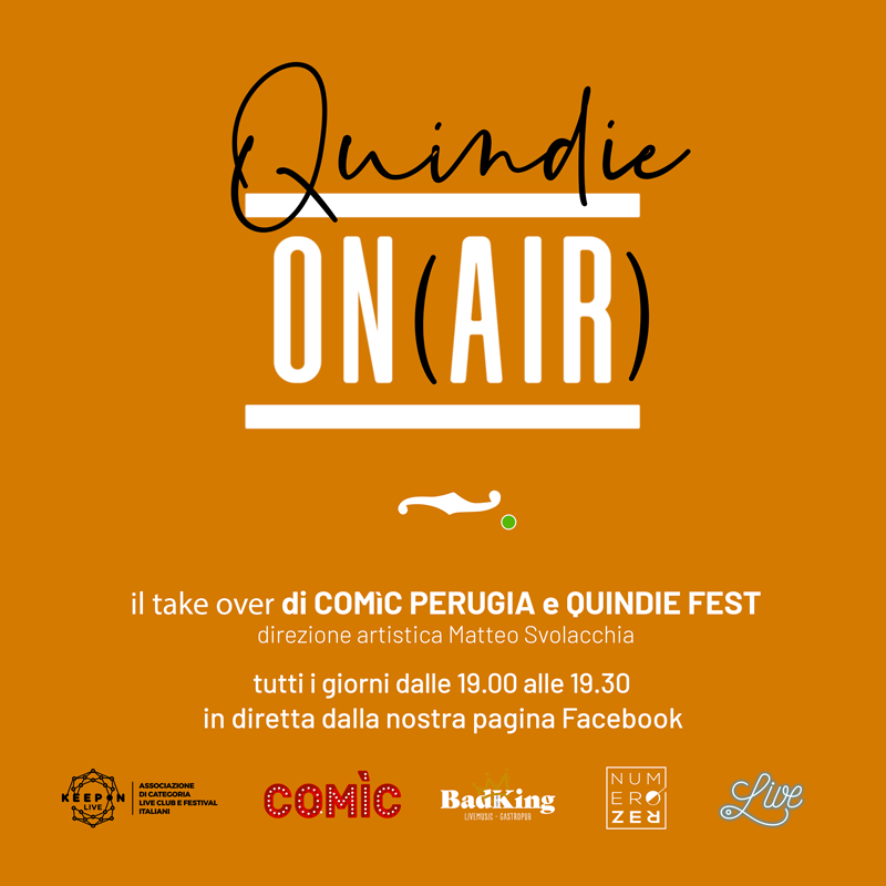 locandina Quindie On Air