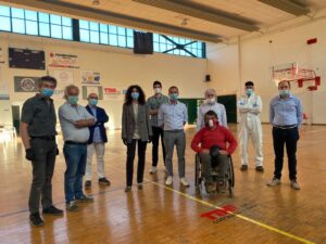 Perugia, sanificata la palestra di Sant’Erminio, riprende l'attività sportiva anche per i disabili