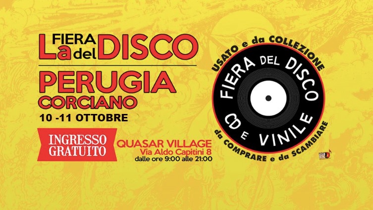 Fiera del disco di Perugia Corciano 2020