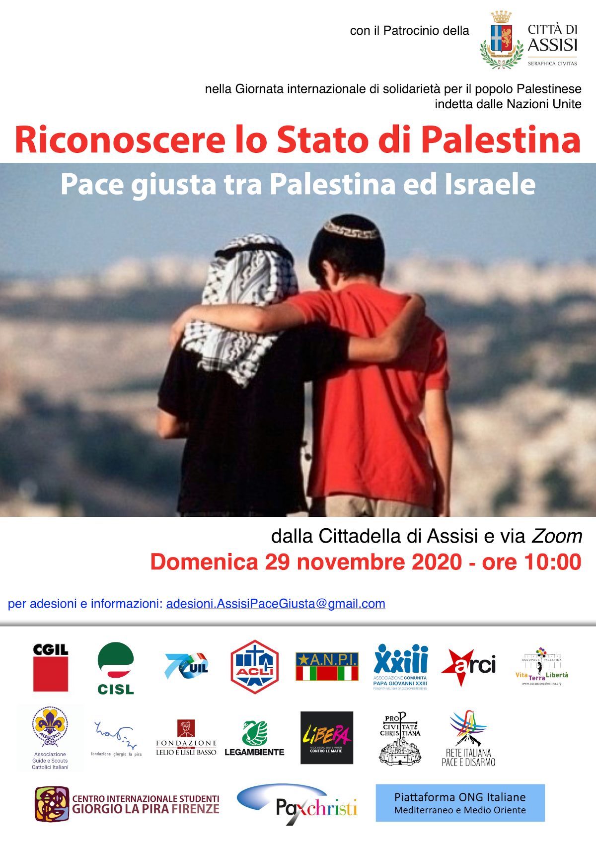 Riconoscere lo Stato di Palestina. Pace giusta tra Palestina ed Israele