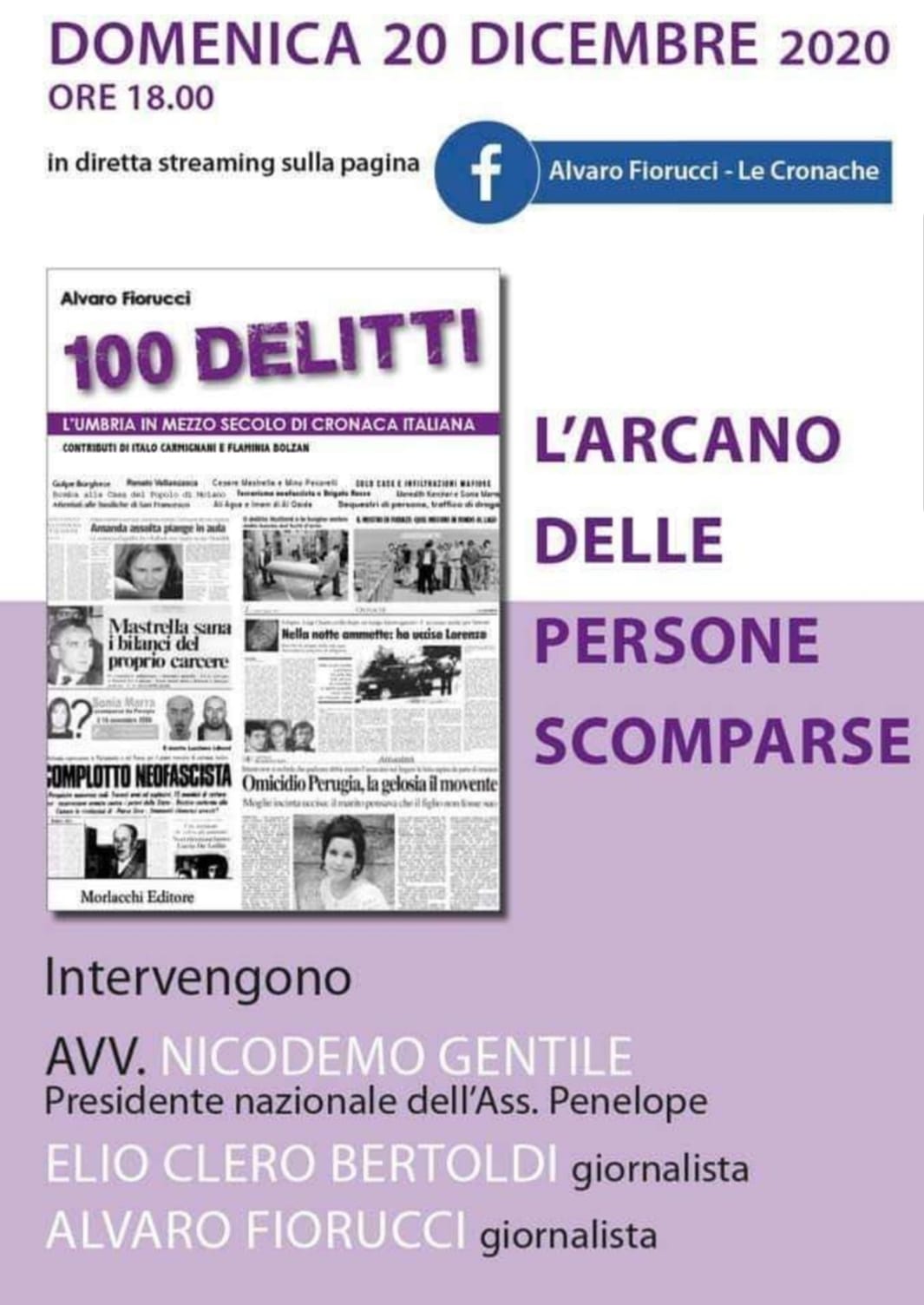 presentazione 100 delitti