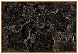 Alberto Burri Nero Plastica 1963