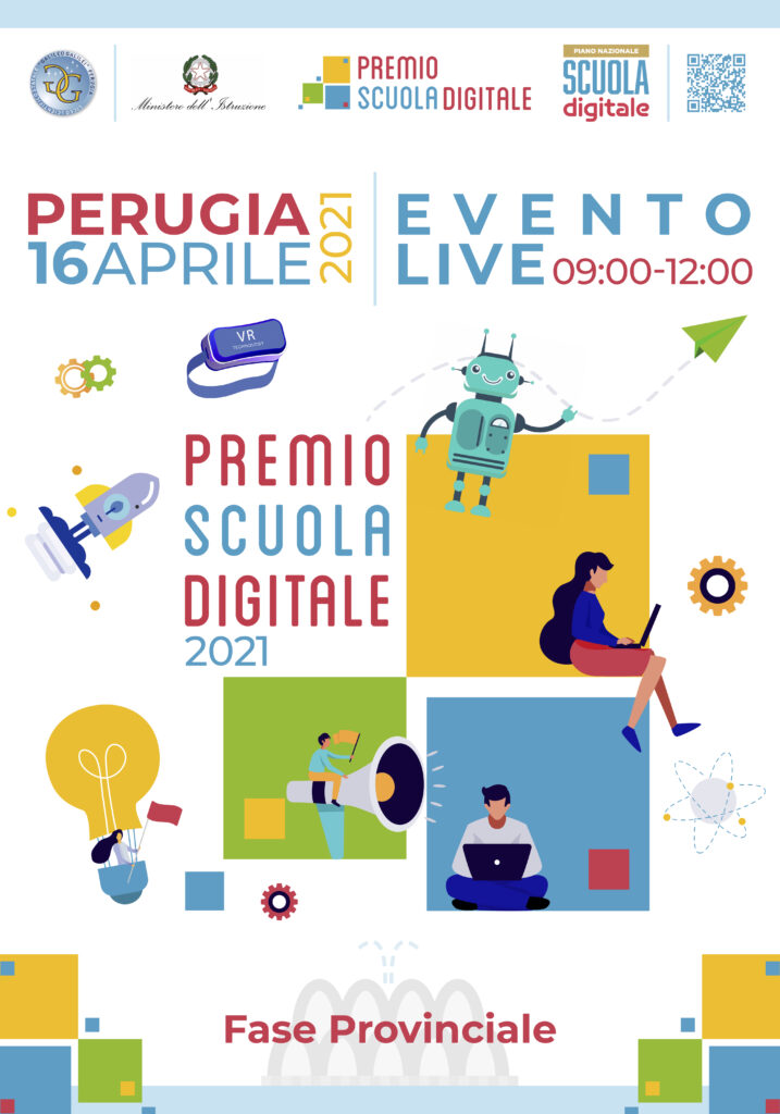 Locandina premio scuola digitale 2021