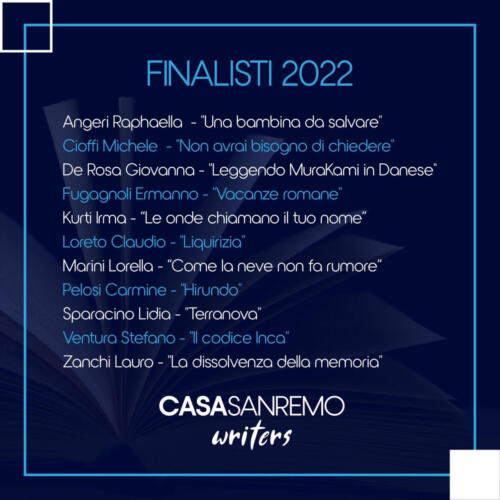 Elenco finalisti