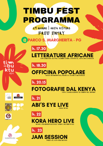 Programma Timbu Fest - Orari